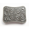 Ornament roślinny klamra platerowana srebrem (id: 1246)